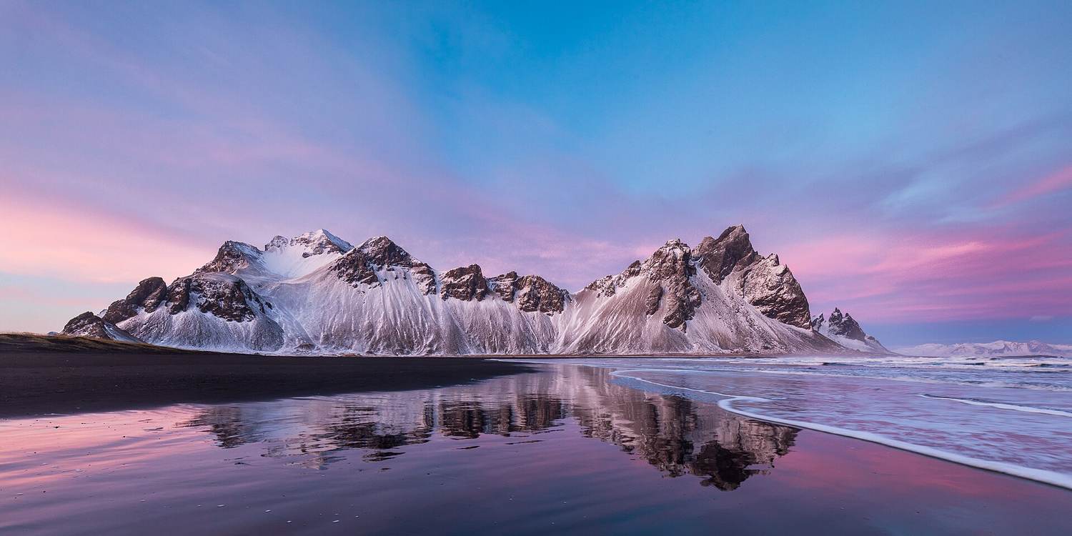 Vestrahorn from Stokksnes, Southeast Iceland