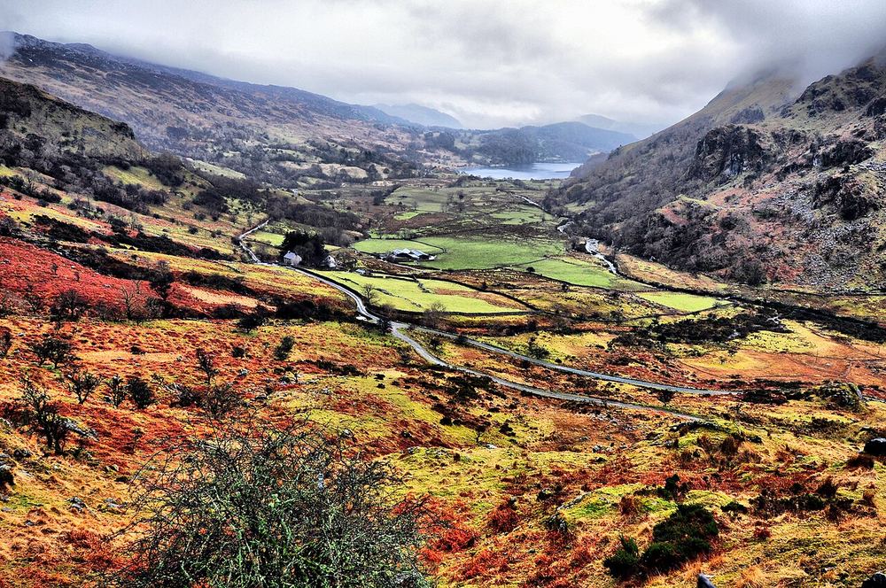 The A498 through Snowdonia